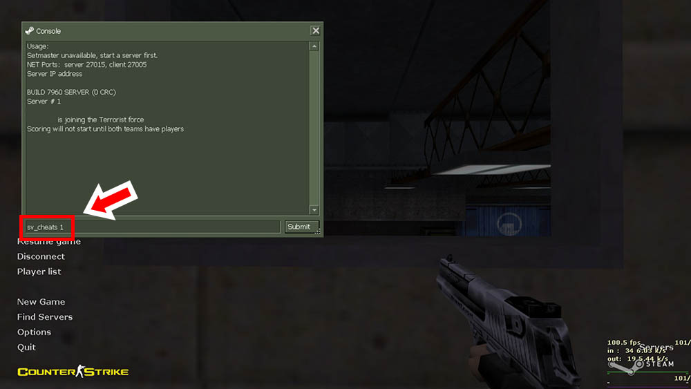 Counter Strike 1.6 Hile Kodları Tam Liste - Sonsuzluk İşareti